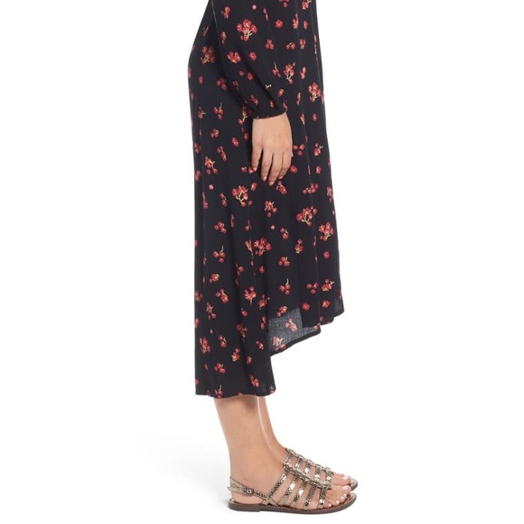 Billabong Forever Wild Floral Print Wrap Dress - Picture 3 of 4